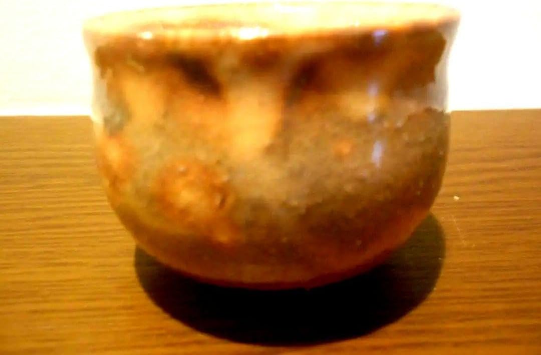 萩焼 12代 田原 陶兵衛 ぐい吞み 盃 器 共箱 栞 萩